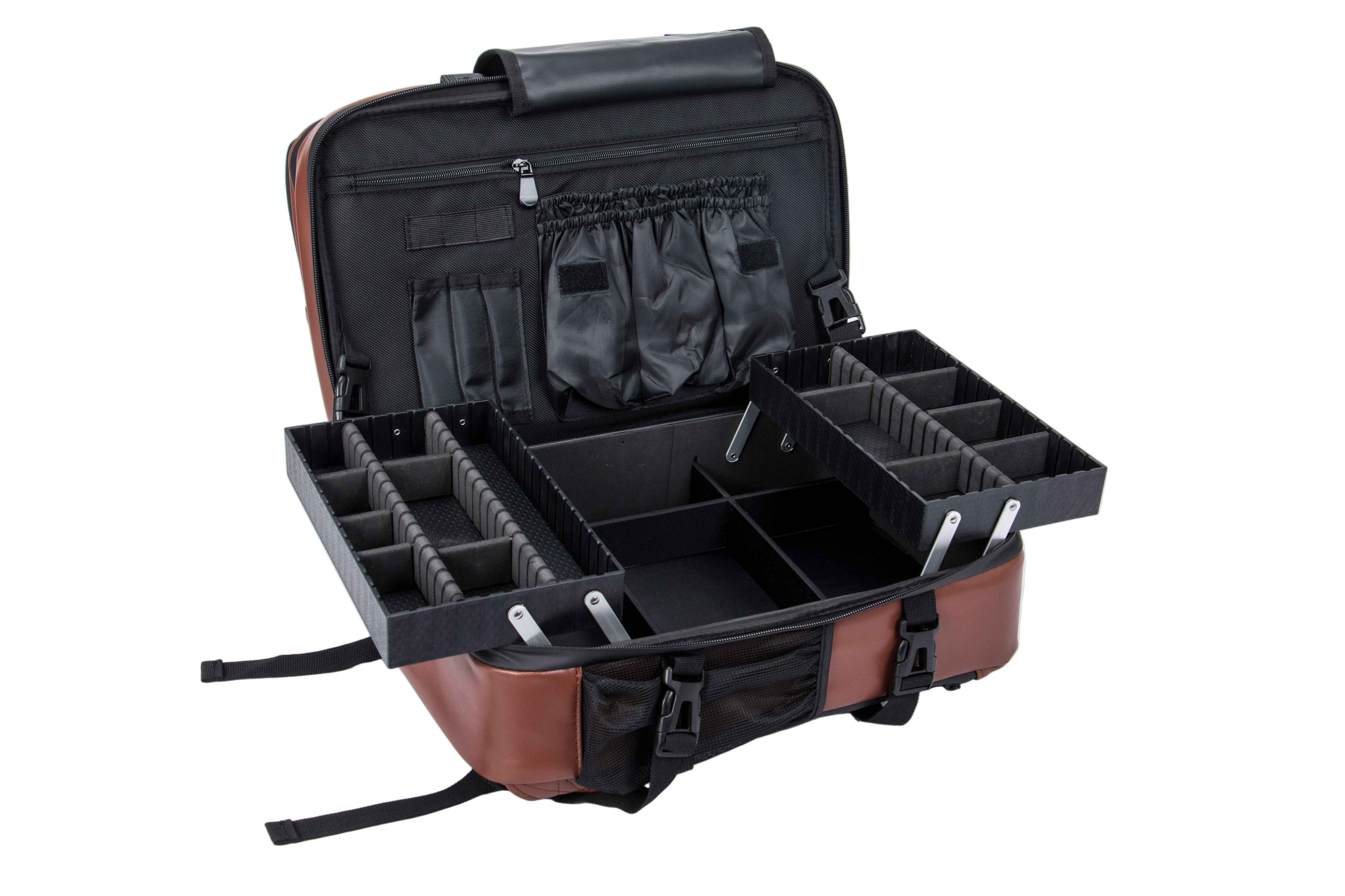Premium Leather Mid-Size Mobile Station
