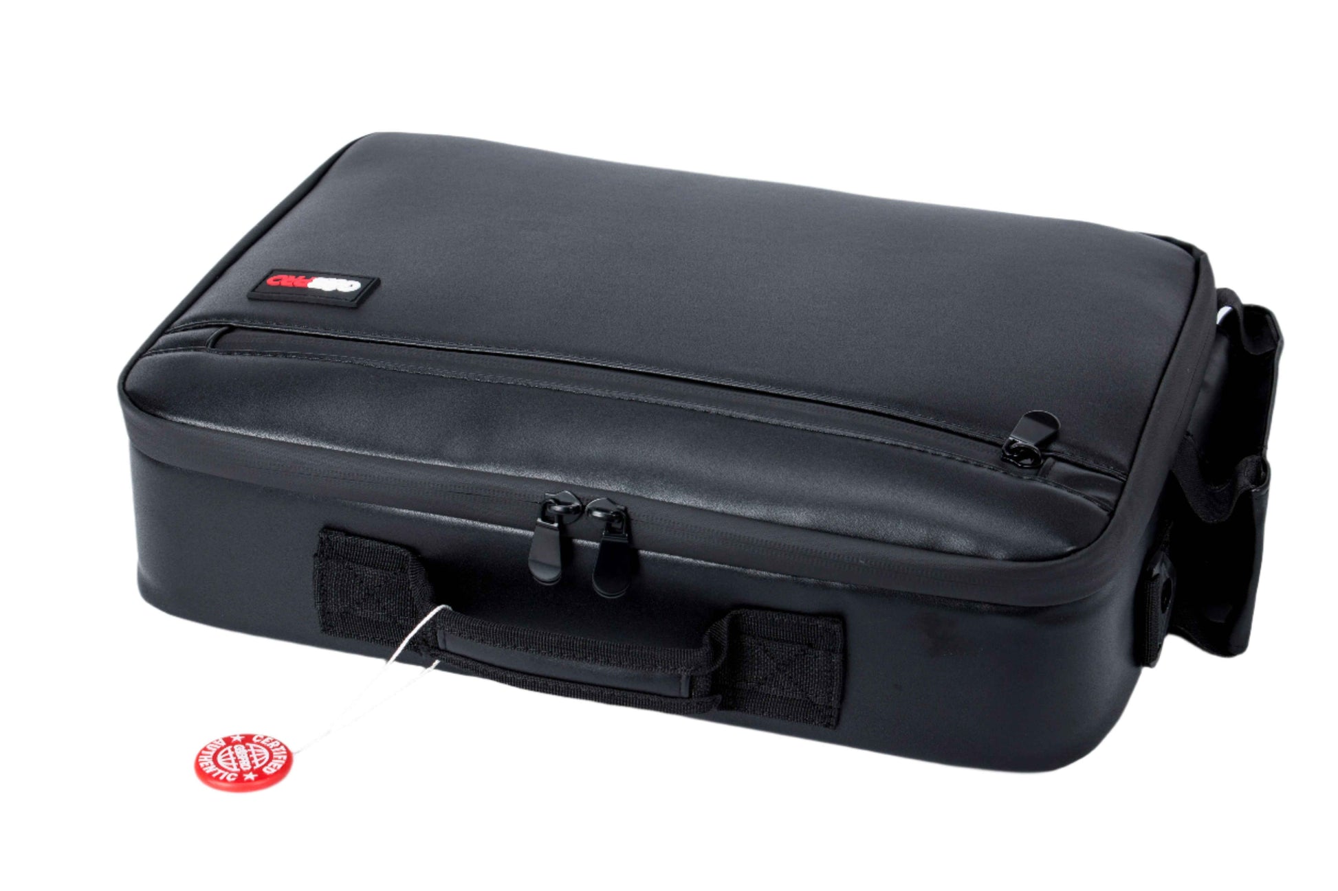 Premium Leather Crossbody Mobile Station