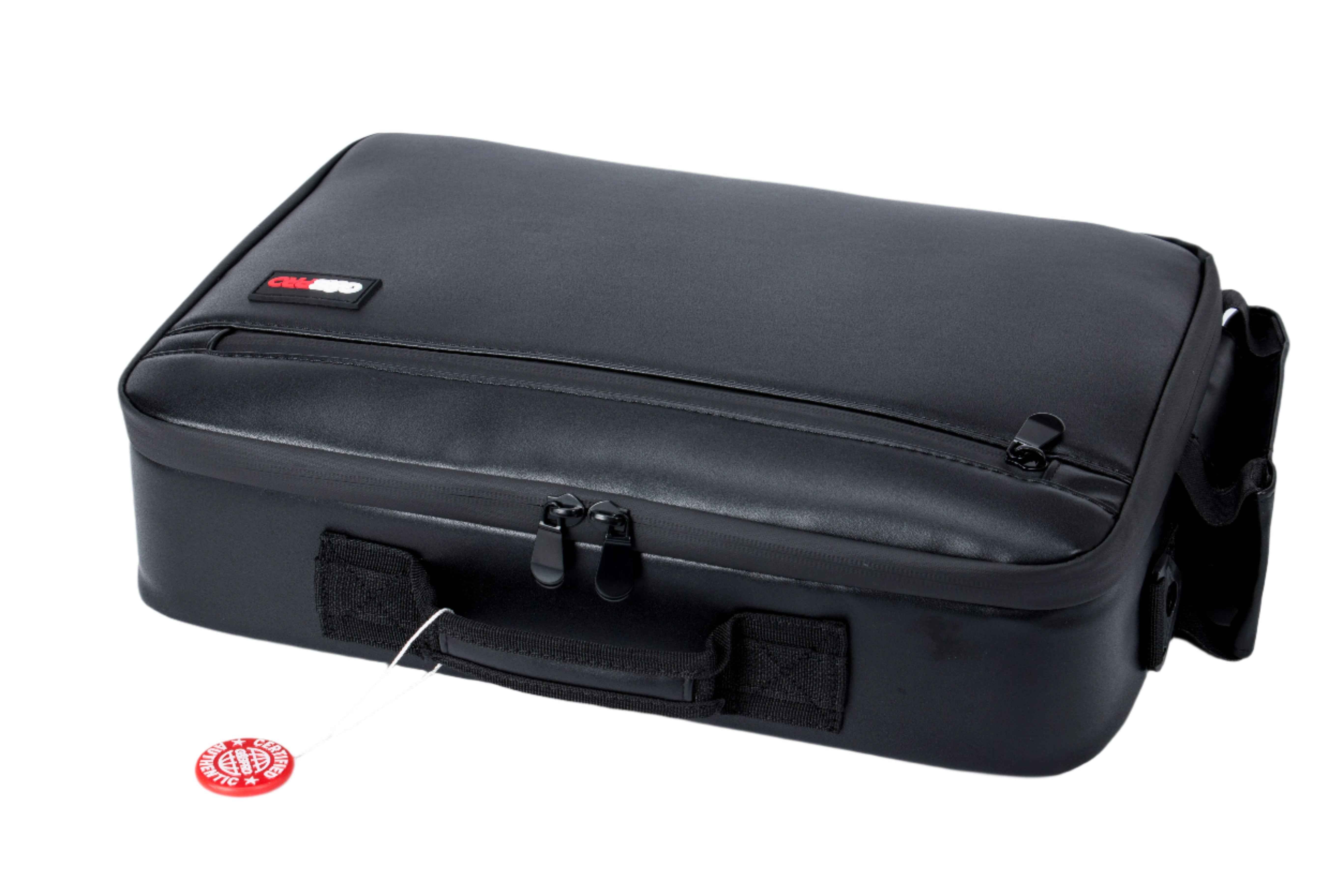 Premium Leather Crossbody Mobile Station