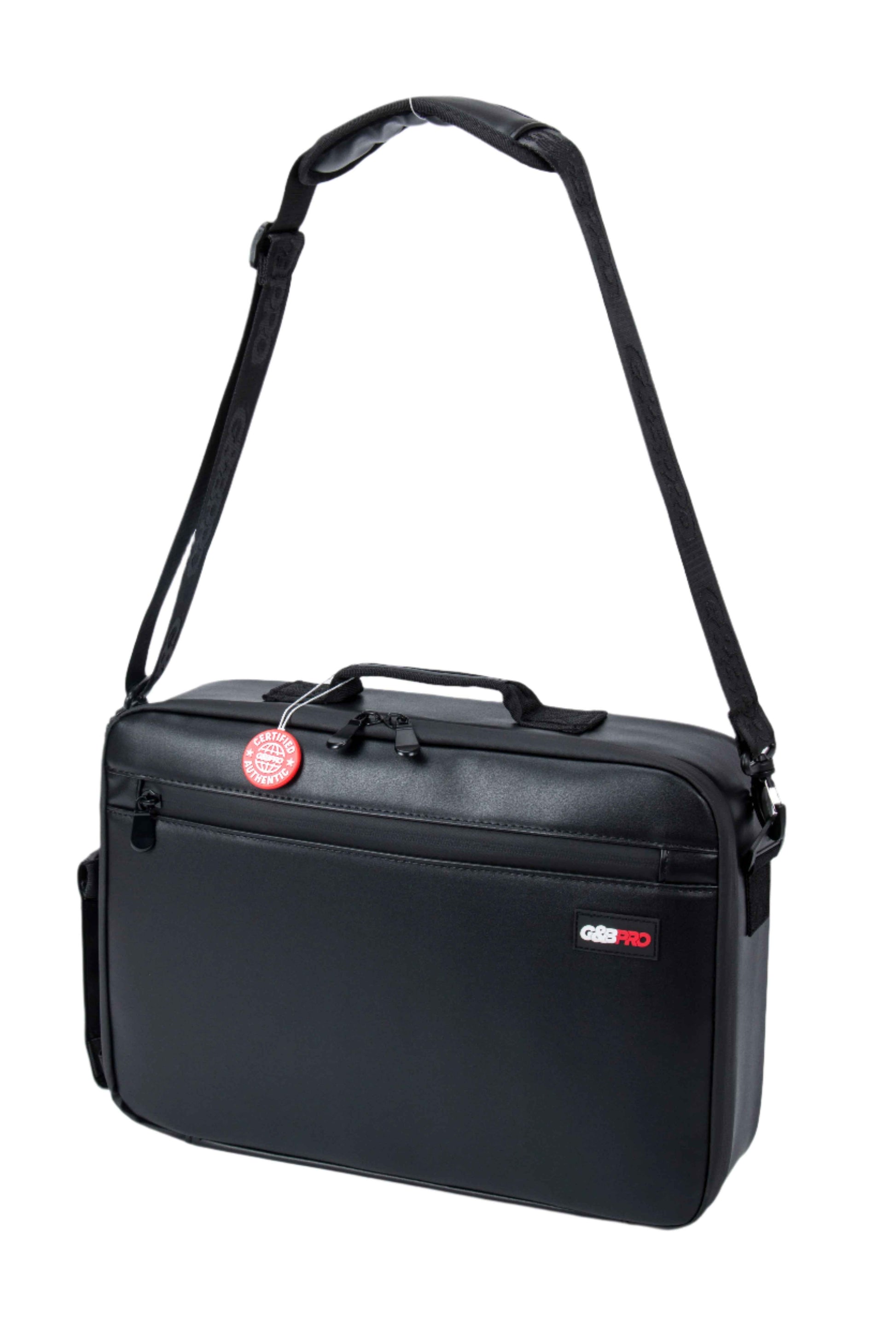 Premium Leather Crossbody Mobile Station