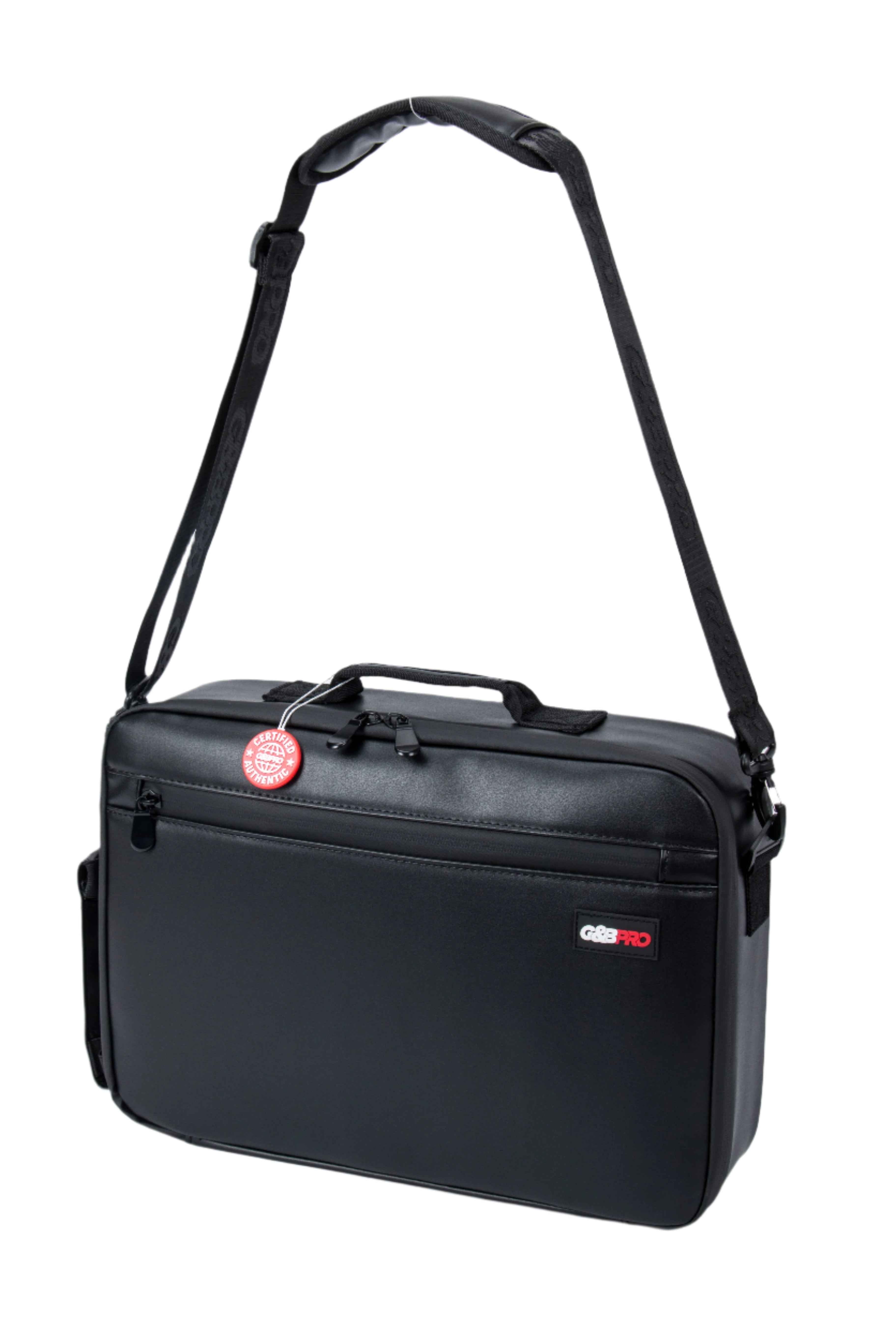 Premium Leather Crossbody Mobile Station