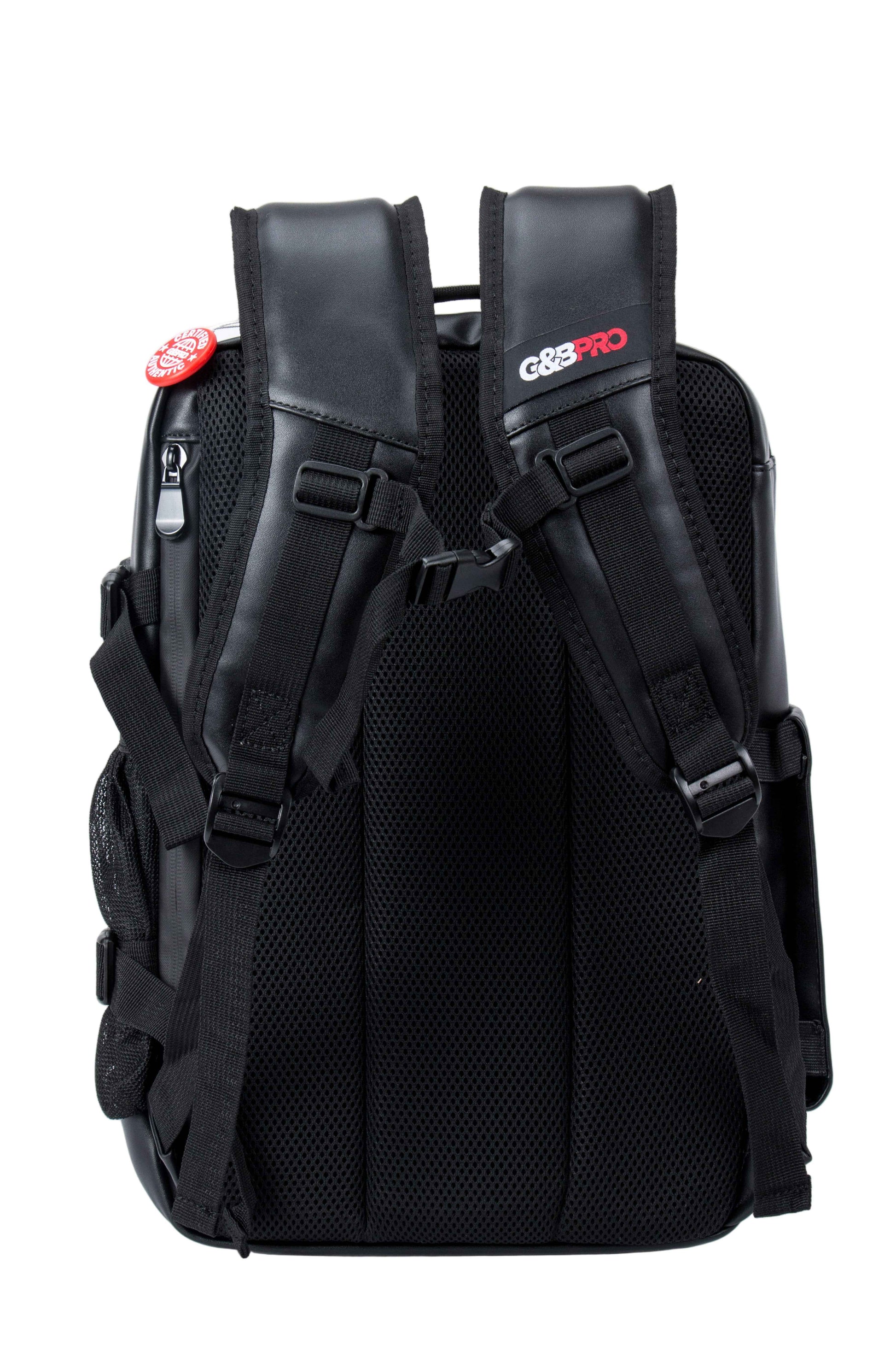Premium Leather Mid-Size Backpack Mobile Station SE