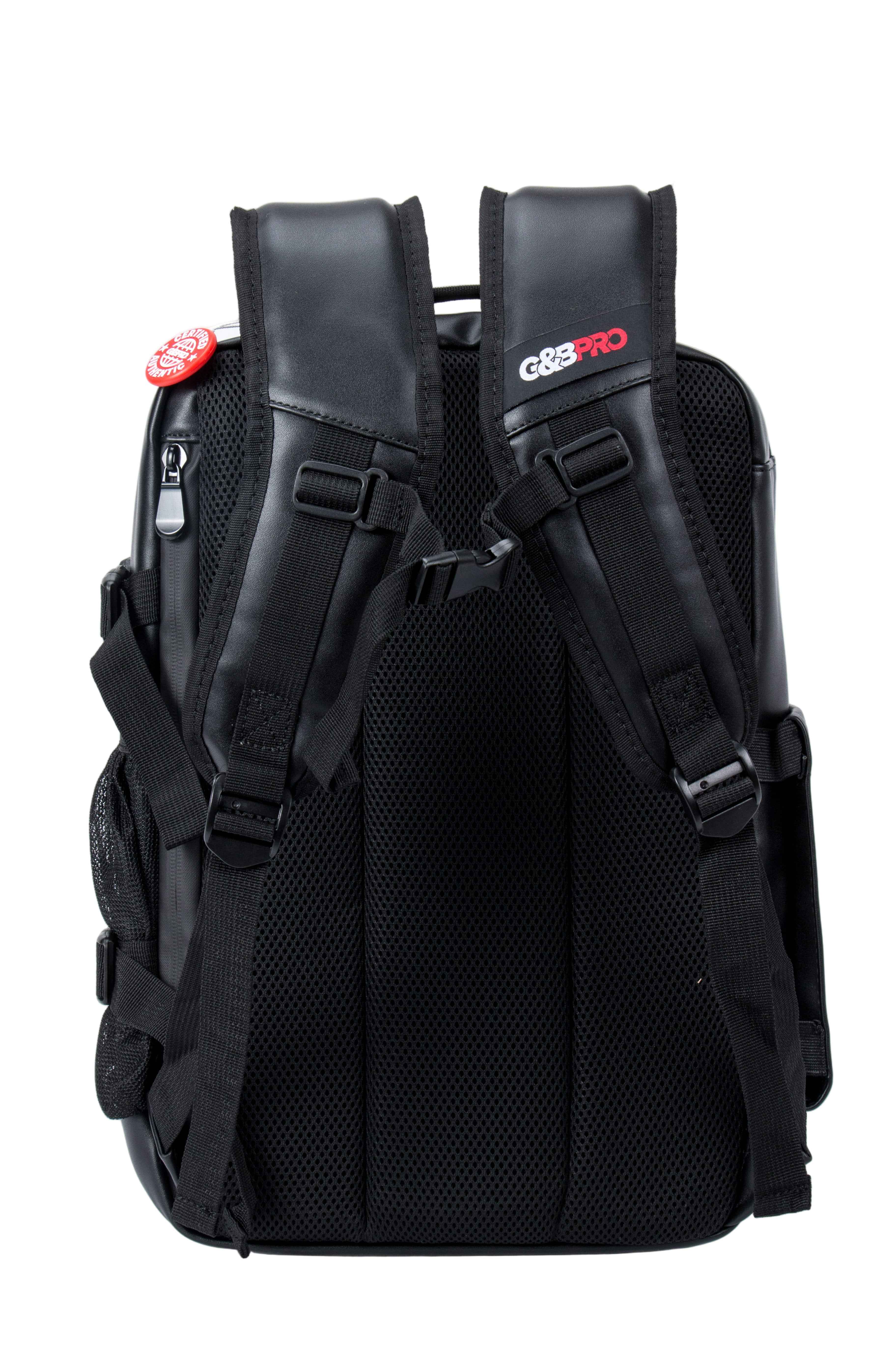 Premium Leather Mid-Size Backpack Mobile Station SE