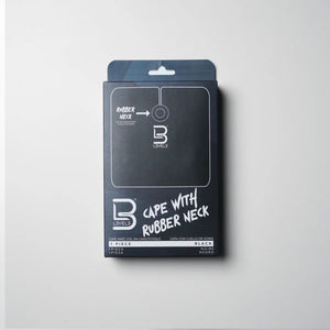 Level 3 Rubber Neck Cutting Cape Black/Black