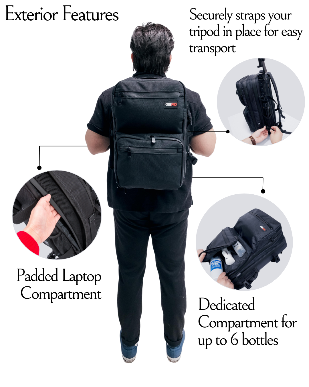 Premium Leather Mid-Size Mobile Station