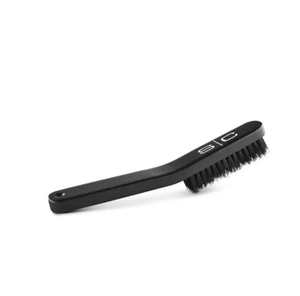 StyleCraft S|C NO Knuckles Professional Curved Fade Natural Bristle Barber Brush