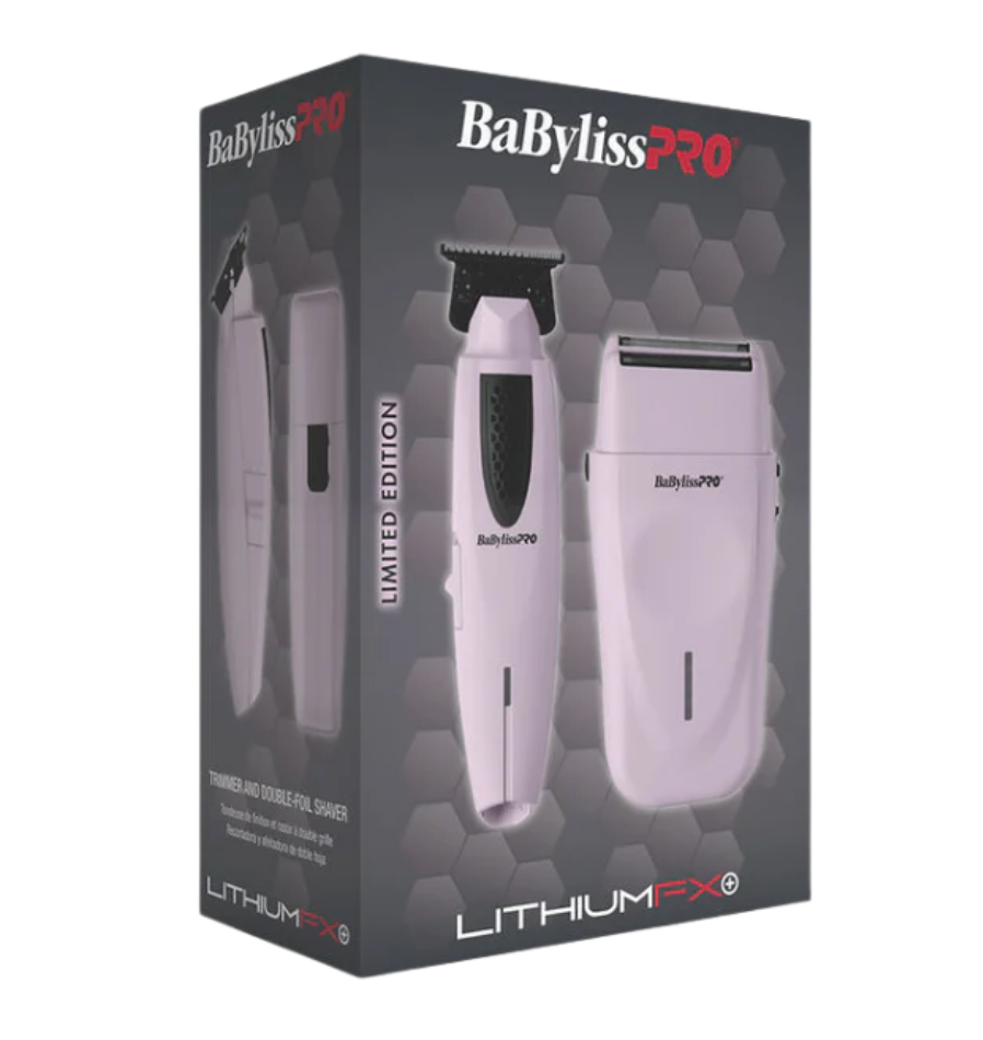 BaBylissPRO LlithiumFX Pink Combo