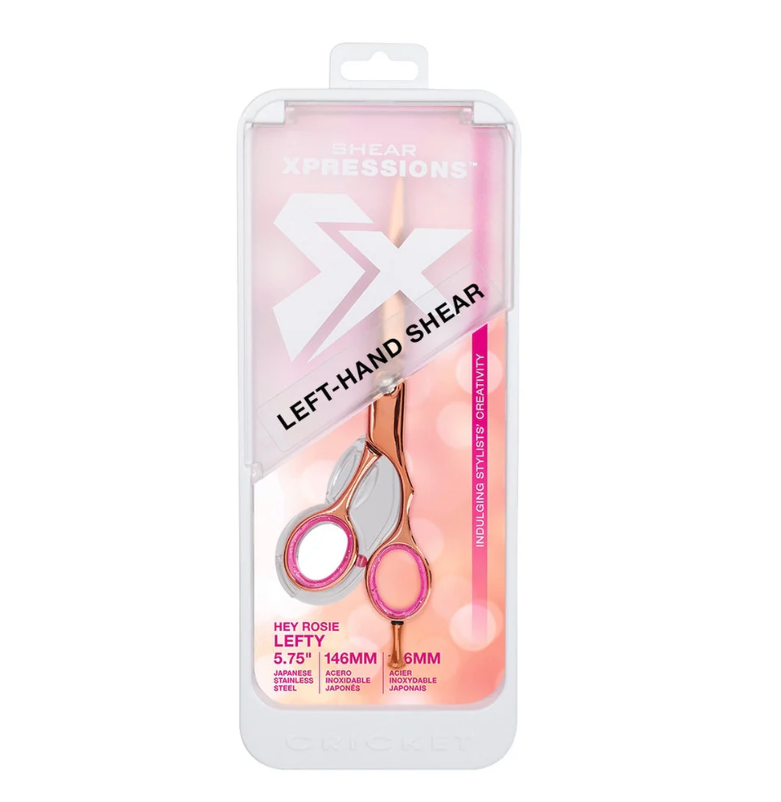 Cricket Shear Xpressions Hey Rosie Lefty 5.75" Shear