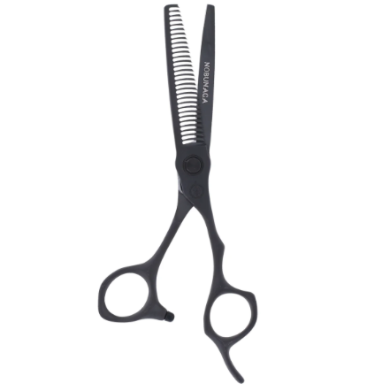 MISAKI M-308T Nobunaga 30 Teeth Hair Thinning Shears Black Titanium
