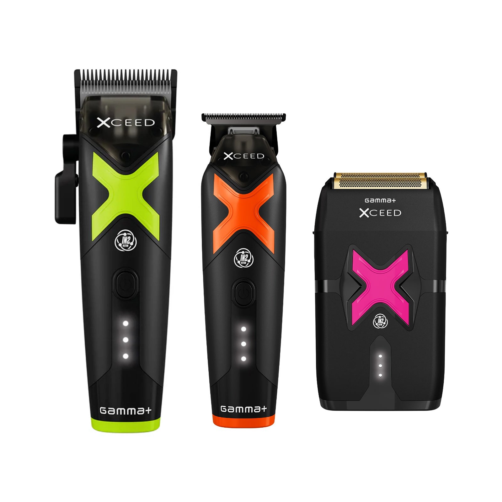 Gamma+ XCEED Combo (Clipper, Trimmer & Shaver)