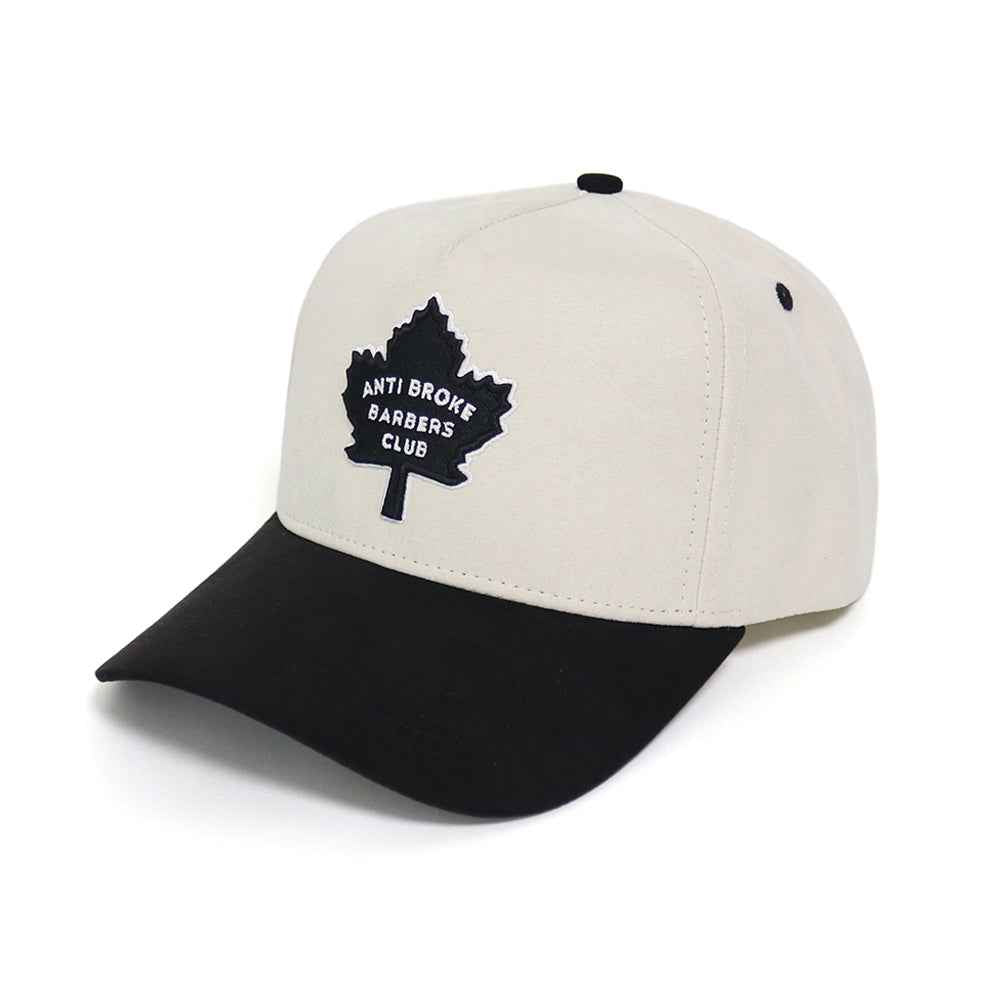 Barber Leaf Signature Hat - White/Black