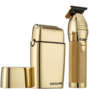 BaBylissPRO® Fx+ Trimmer and FX02 Shaver Combo - Gold