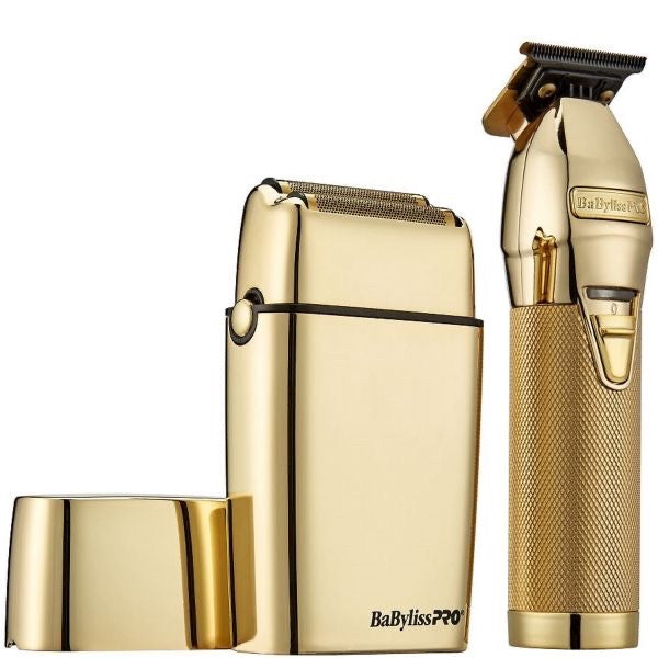 BaBylissPRO Fx+ Trimmer and FX02 Shaver Combo - Gold