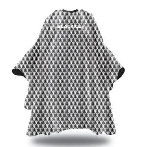 Black Ice Barber Cape - Geomatrix