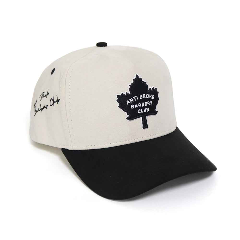 Barber Leaf Signature Hat - White/Black