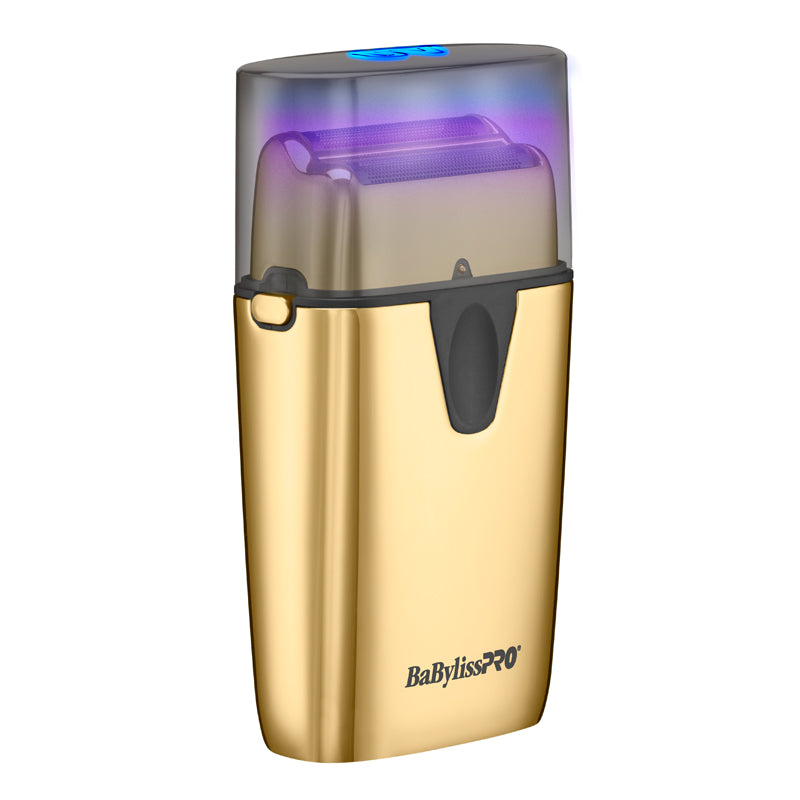 BaByliss Pro UV Double Foil Shaver Gold