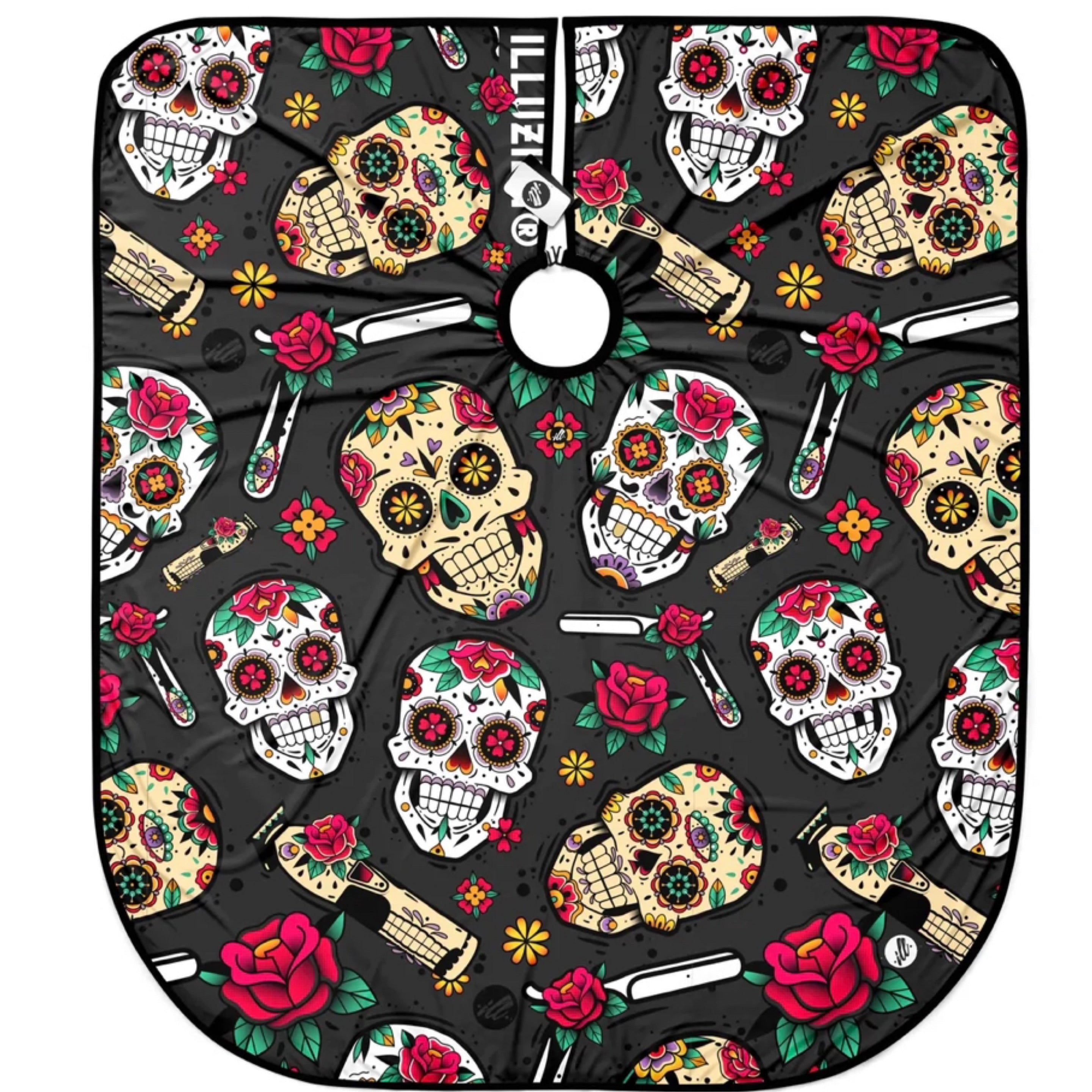 Illuzien Cape - Day of the Dead Black