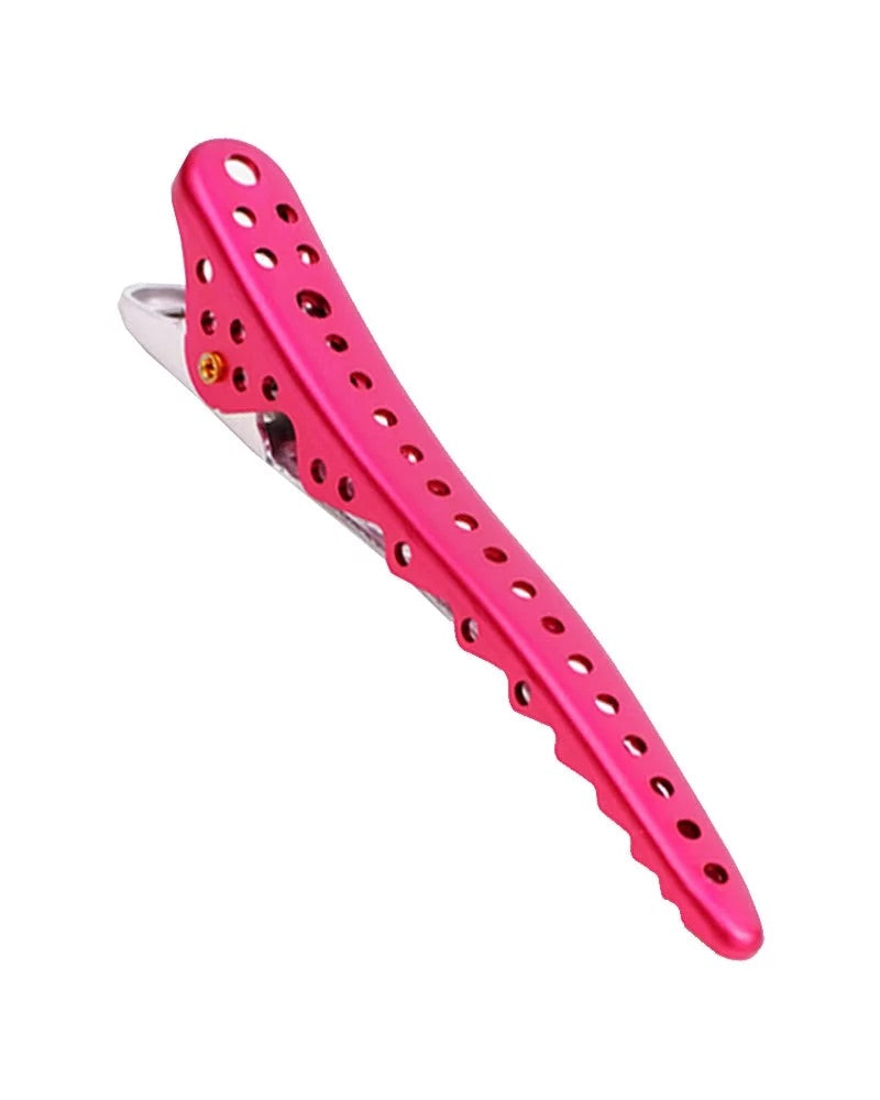 YS Park Shark Clip - Pink Metal