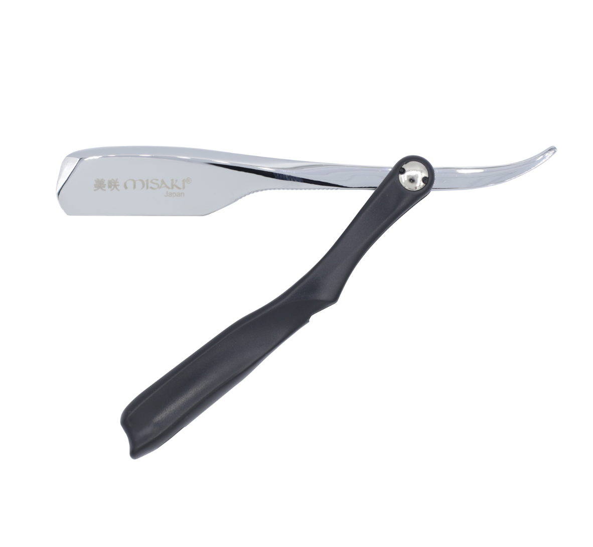 Misaki Katana Pinch Type Folding Razor - Silver