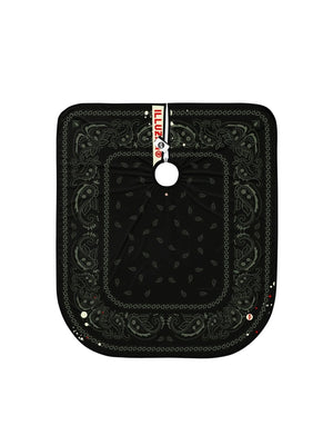 Illuzien Cape - Black & Olive Bandana V2