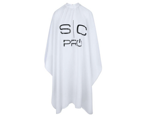 StyleCraft Studio PROFESSIONAL EXTRA-LONG KICK COVERS CAPE IN WHITE