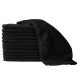 ProTex Luxe3 Jet Black Towels 12pk