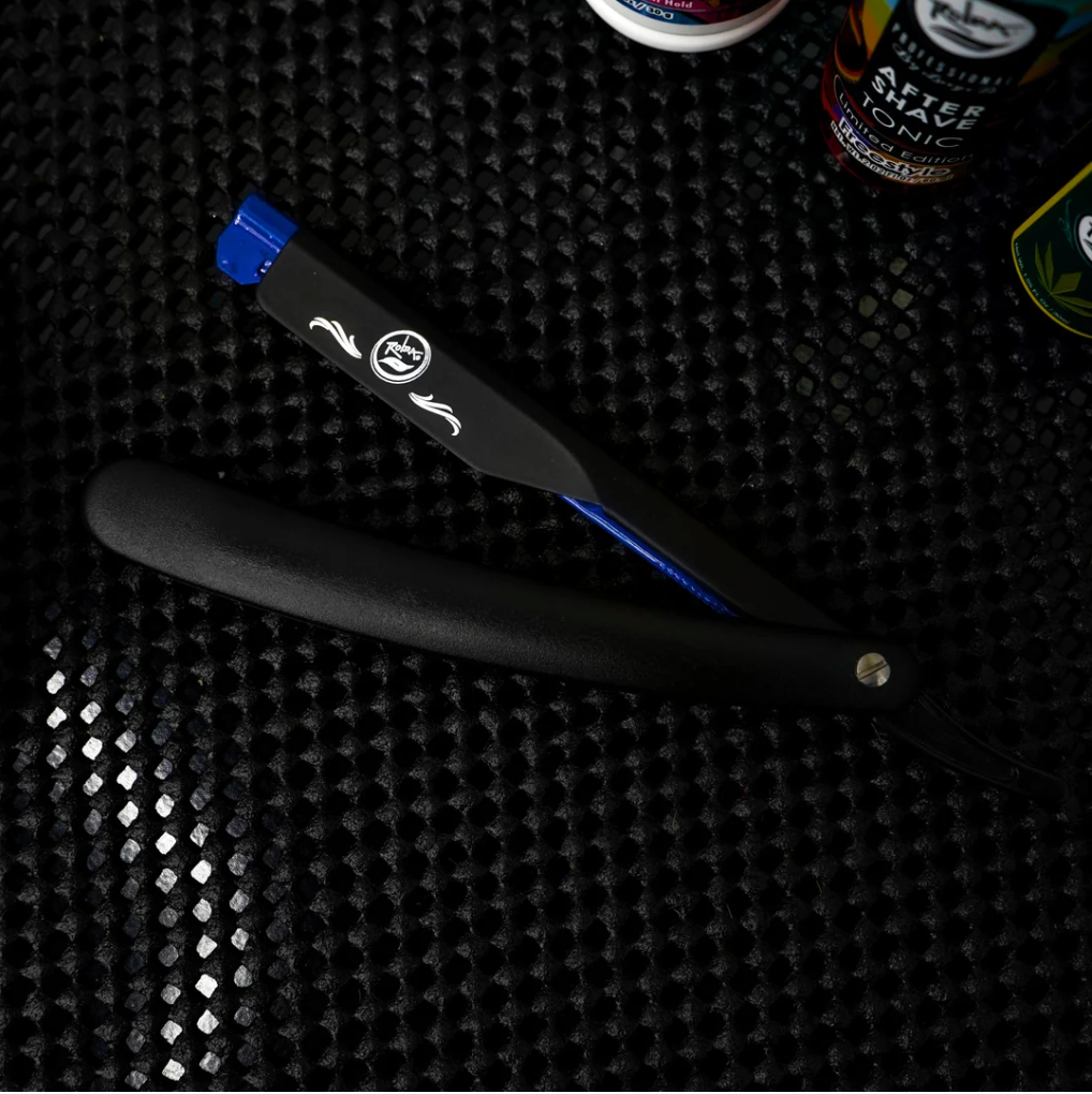 Rolda Black Razor Handle with Blue Cartridge
