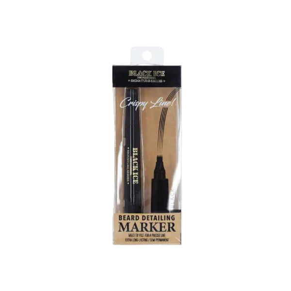 Black Ice Beard Pen - Dark Brown