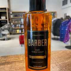 Marmara Aftershave Barber Cologne Gold Glass Bottle