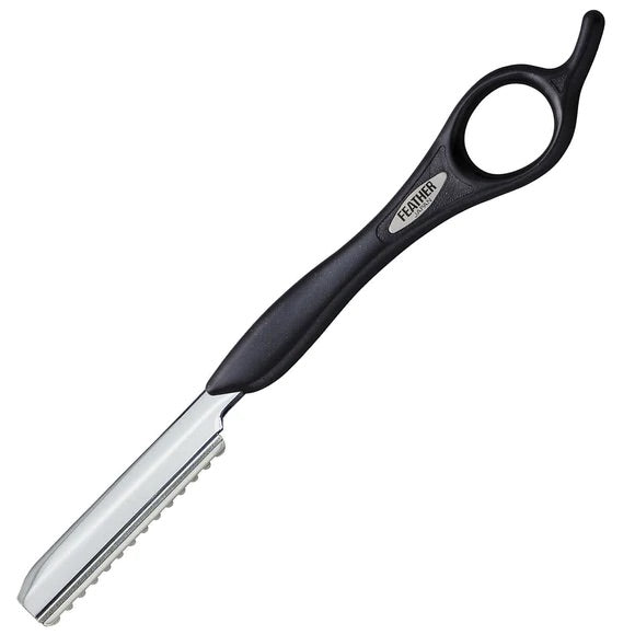 Feather Styling Razor Black