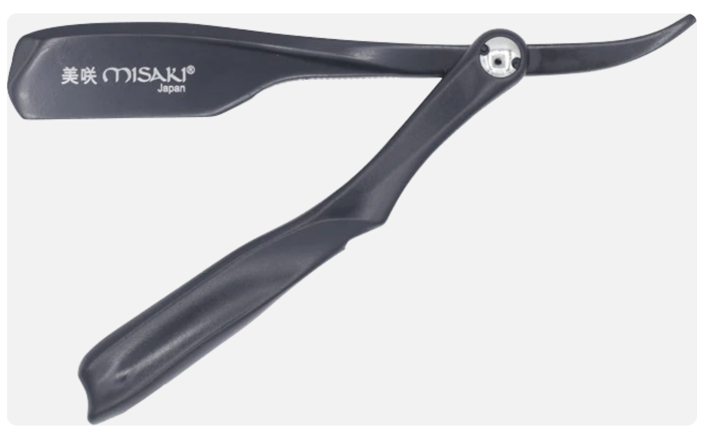 Misaki Katana Pinch Type Folding Razor - Black
