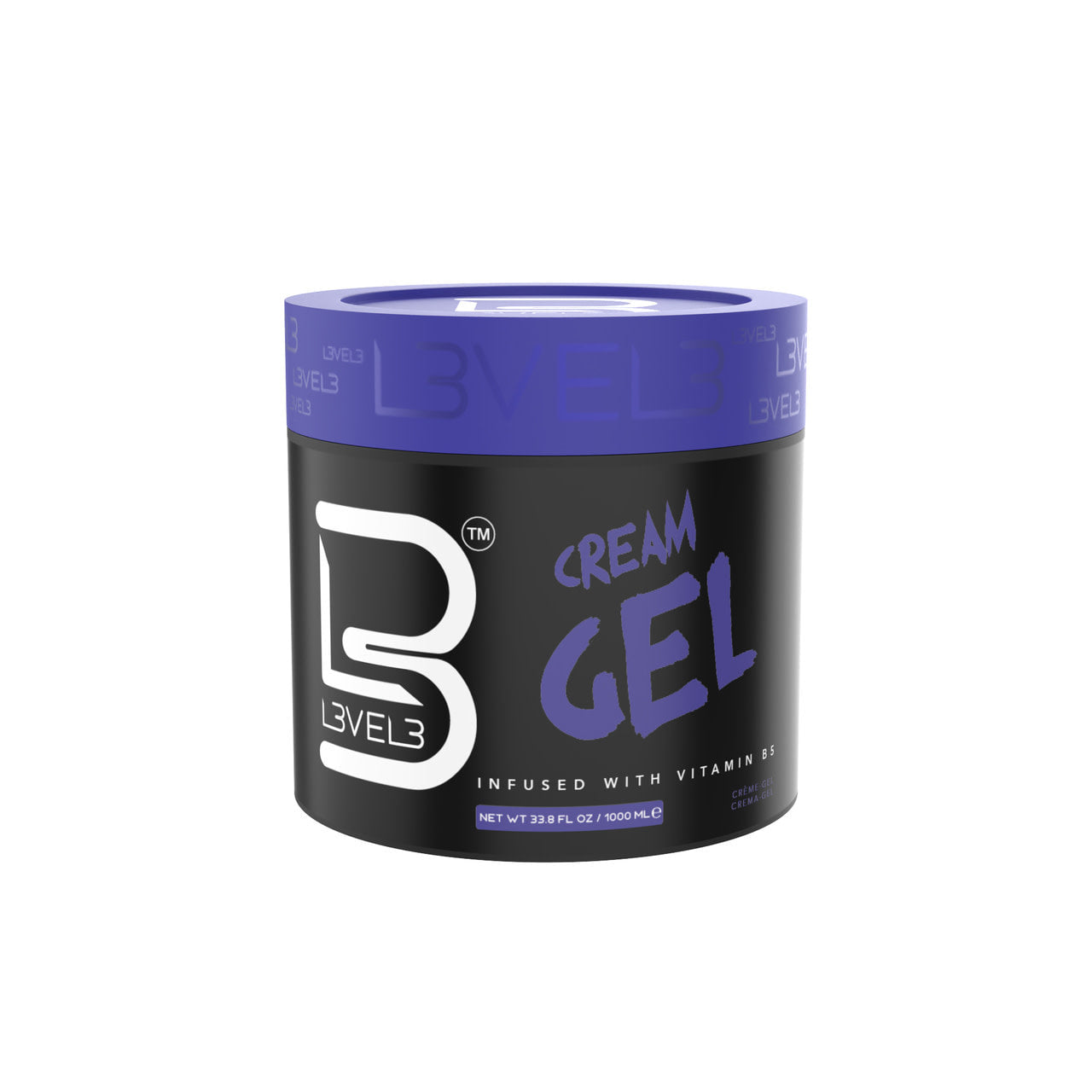 L3VEL3 Cream Hair Gel 1000ml