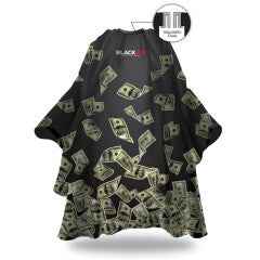 Black Ice Barber Cape - Money Shower
