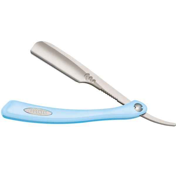 Feather Artist Club SR Folding Razor - Blue