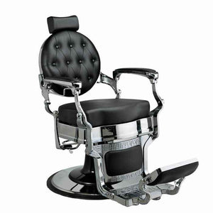 Barber Chair Truman - Black/Chrome