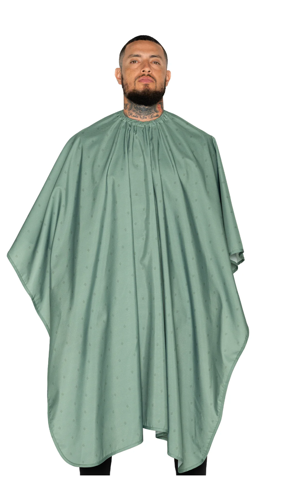 Barber Strong - Barber Cape Barber Shield - Army Green