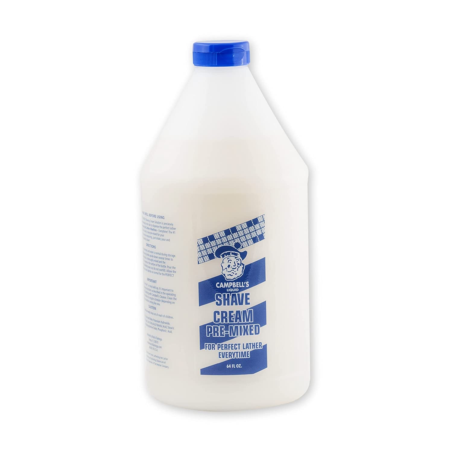 Campbell's Shave Cream Pre-Mixed 1/2 Gallon