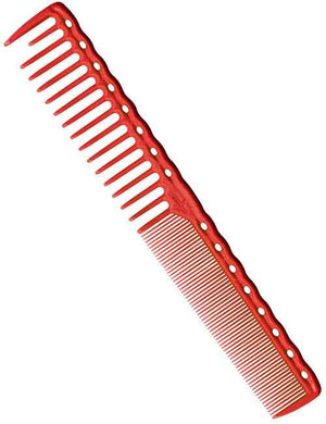 YS Park Barber Comb  #332 - Red