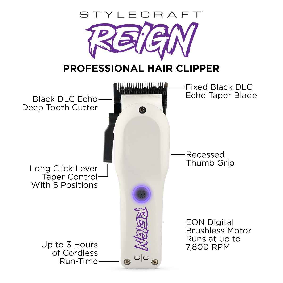 StyleCraft REIGN Clipper