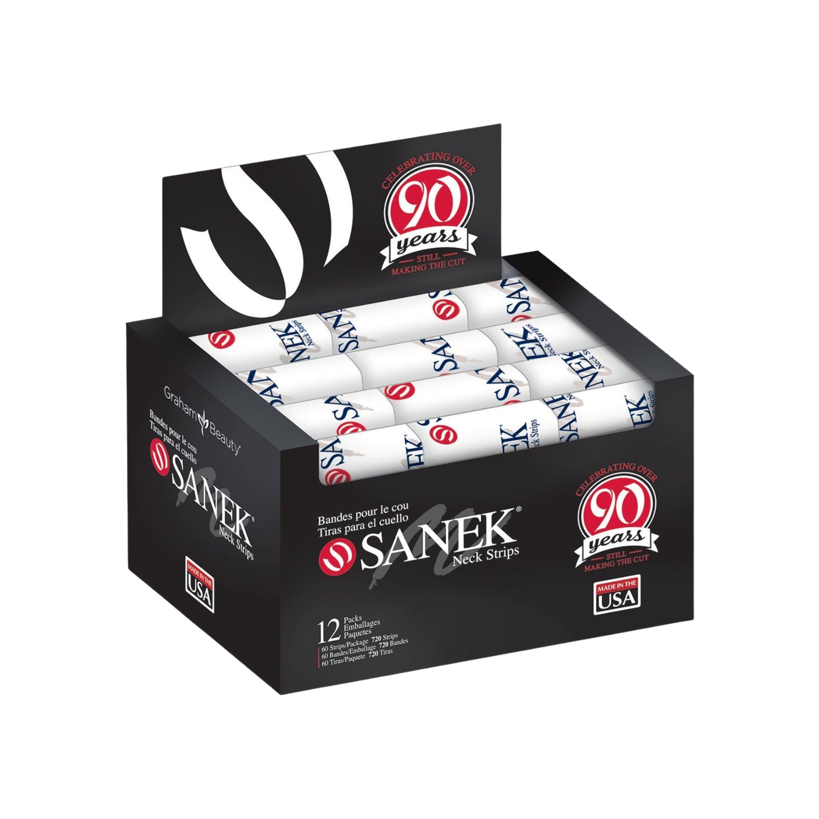 SANEK Neck Strips + ASTRA Razor Blades & (2) Andis Cool Care