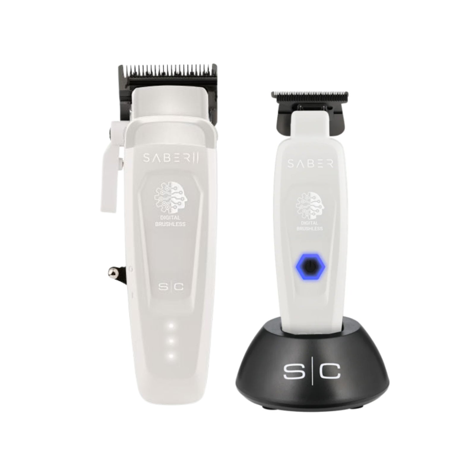 StyleCraft Saber Combo Set (Saber II Clipper + Saber Trimmer) - White